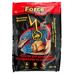 Гранулы для борьбы со слизнями и улитками, Force Max, 30г